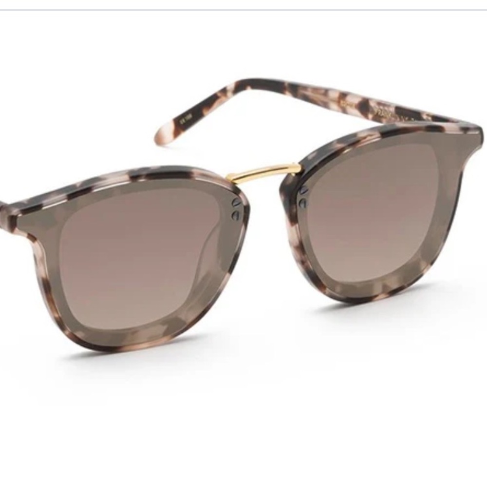 KREWE Franklin Sunglasses with Tortoiseshell Frame